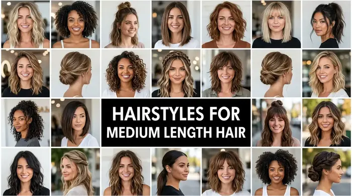 Hairstyles for Medium Length Hair